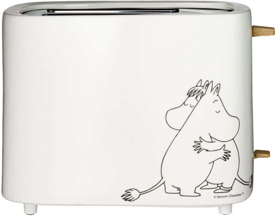 Moomin Mummi Brødrister- Nordic Hvit - Hyttefeber.No 🇳🇴