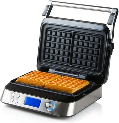 Domo Digital Belgian Waffle Iron Domo  - Size: 17cm H X 56cm W X 27cm D