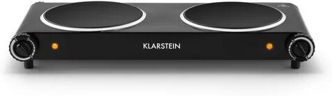 Klarstein Captain Double Electric Hob Klarstein  - Size: 50cm H X 30cm W X 15cm D