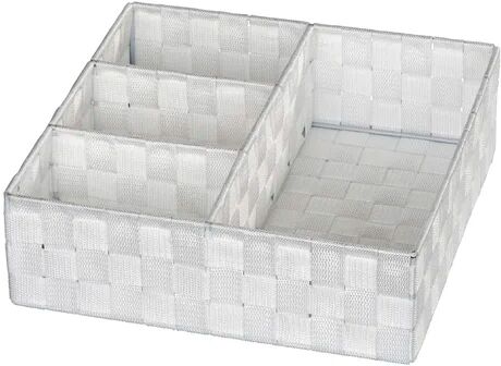 Rebrilliant Adria Plastic Storage Box Rebrilliant Colour: White  - Size: