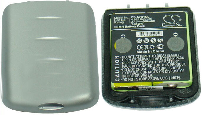 Altitec Batteri DeTeWe, Nortel 2,4V 600mAh NIMH (med bakdeksel)