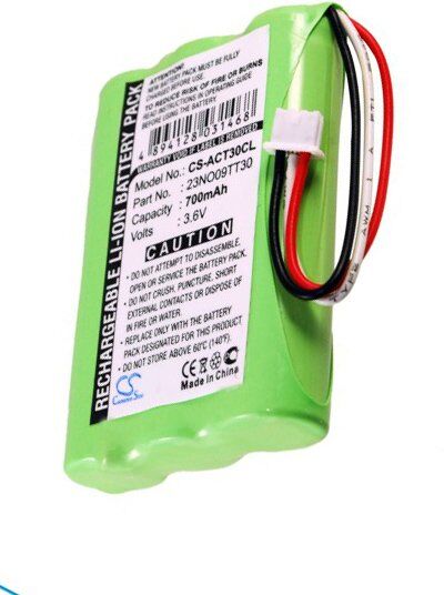 Agfeo Batteri (700 mAh 3.6 V) passende til Batteri til Agfeo DECT C45