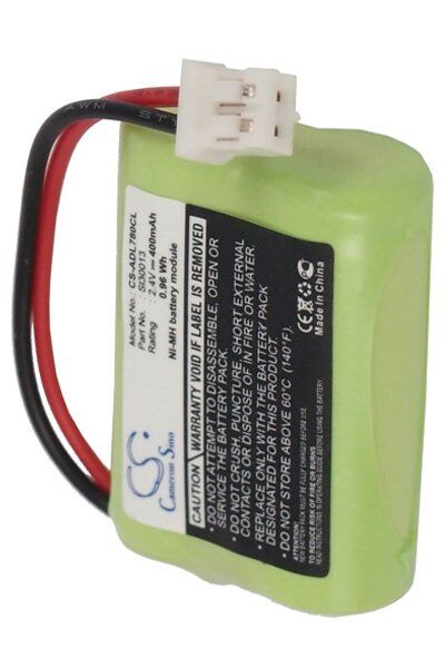 Audioline Batteri (400 mAh 2.4 V) passende til Batteri til AUDIOLINE DECT 7501