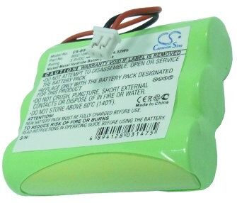 Kenwood Batteri (1200 mAh 3.6 V) passende til Batteri til Kenwood Martin Dawes MD110