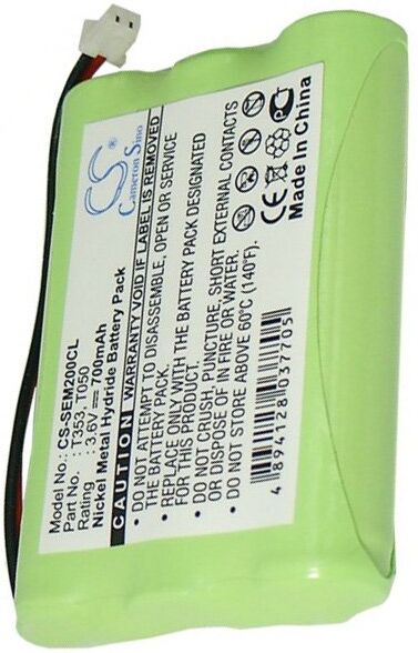 Sagem Batteri (700 mAh 3.6 V) passende til Batteri til Sagem Mistral 10-200