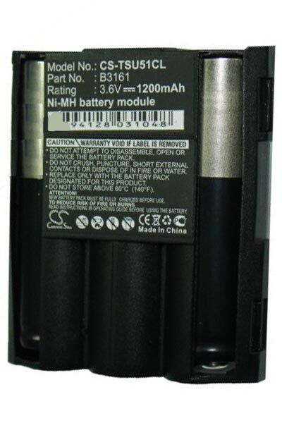 Telekom Batteri (1200 mAh 3.7 V) passende til Batteri til Telekom Sinus 51