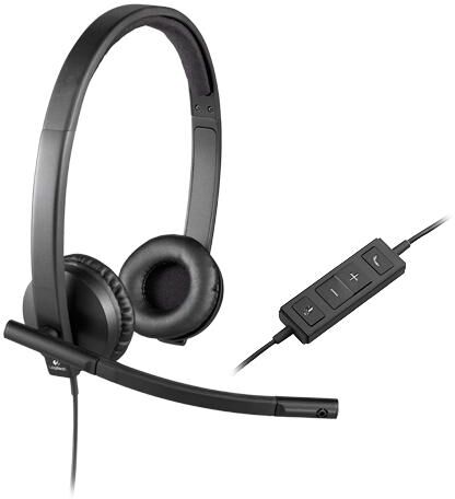 Logitech Headset Logitech H570E Stereo, USB