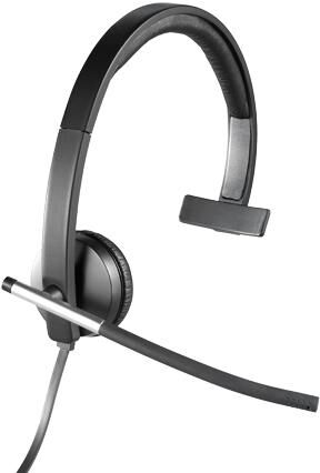 Logitech USB Headset Mono H650e - Headset - på örat