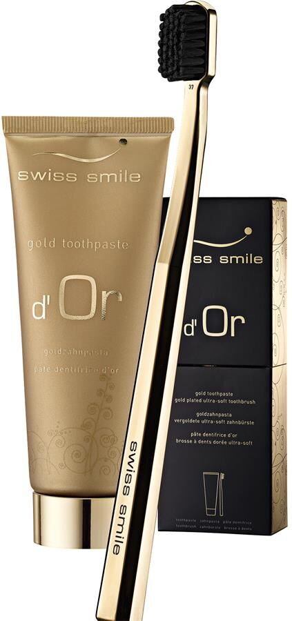 Swiss Smile Golden Toothpaste d'Or Set Gesichtspflegesets