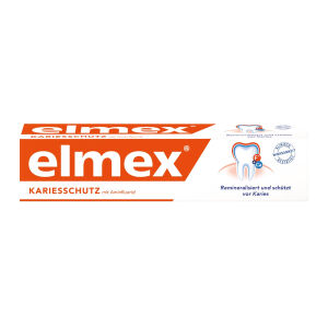elmex Zahnpasta, Zahncreme mit Aminfluorid, 75 ml -  Tube