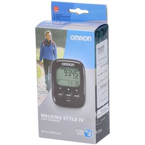 Omron Schrittzähler Walk Style IV Schwarz 1 ct