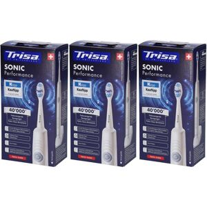 Trisa Sonic Performance Ultraschallzahnbürste 3 ct