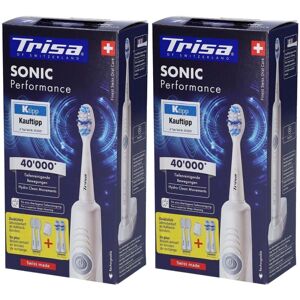 Trisa UltraUltraschallzahnbürste und 5 Nachfüllpackungen Sonic performance 10 ct
