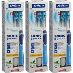 Trisa Zahnbürsten Sonicpower complete protection 3 ct