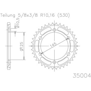 ESJOT Kettenrad, 49 Zähne