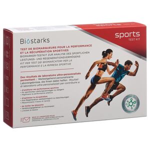 Biostarks Athletic Bluttest-Kit für die sportliche Leistung (1 Stück)