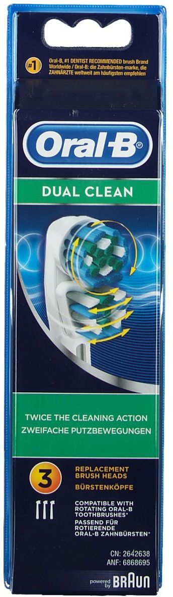 Oral-B® Dual Clean Bürstenköpfe