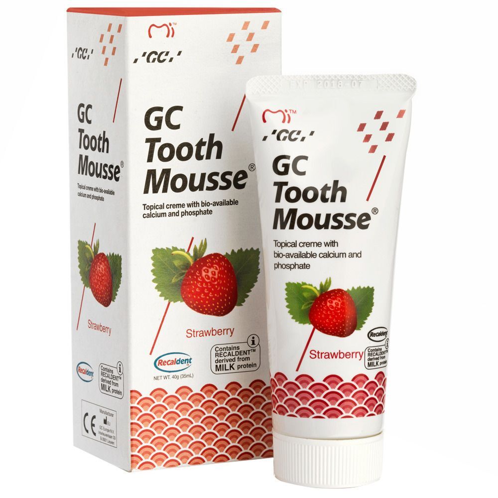 Dent-o-care GC Tooth Mousse Erdbeere