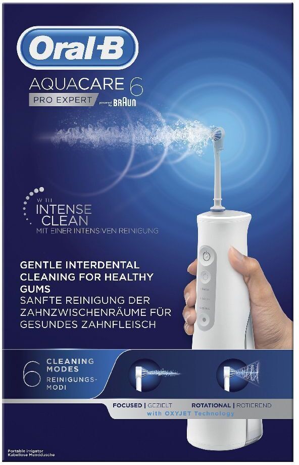 PROCTER & GAMBLE SRL Oral-B Aquacare Pro-Expert Wasserkraft mit Oxyjet-Technologie