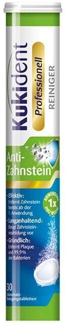 Kukident Professionell Anti-Zahnstein Tabs 30.0 st