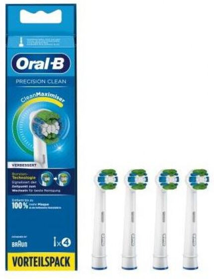 Braun Oral-B Aufsteckbürsten Precision Clean 4er CleanMaximizer