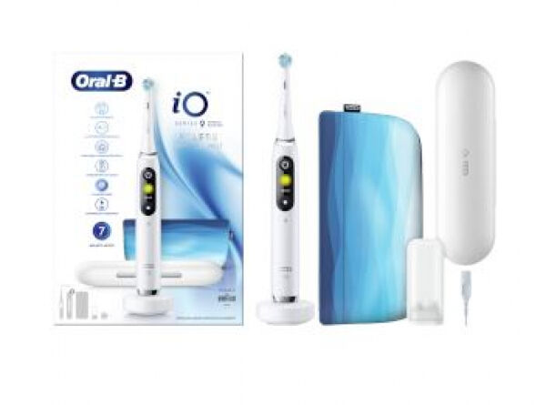 Braun Oral-B iO Series 9 White Alabaster Special Edition - Weiss