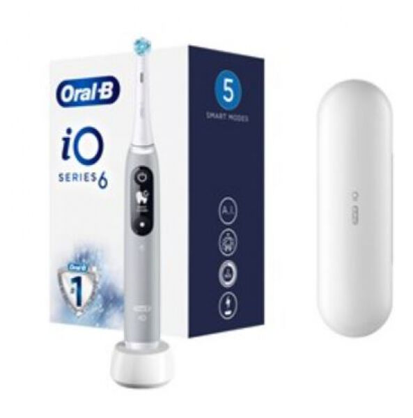 Oral-B iO Series 6  - Elektrische Zahnbürste Ultimate Clean - Grey