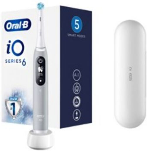 Oral-B iO Series 6  - Elektrische Zahnbürste Ultimate Clean - Grey