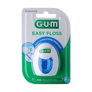 sunstar GUM Easy Floss Zahnseide gewach.30 m PTFE Zahnband 1 Stück