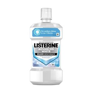 Listerine Advanced white Mundspülung Mundspülung & -wasser 0.5 l Damen