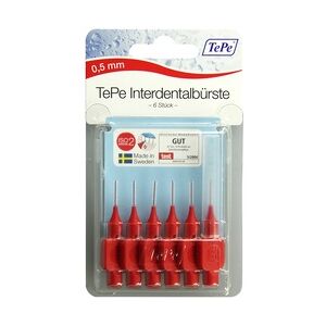 TEPE Interdentalbürste x-weich 0,5mm 6 Stück