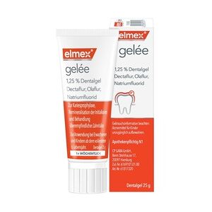 Elmex gelée Zahnpasta zum Schutz vor Karies und Zahnschmerzen Zusätzliches Sortiment 025 kg