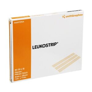 Smith & Nephew LEUKOSTRIP Wundnahtstreifen 4x38 mm 10x8 Stück