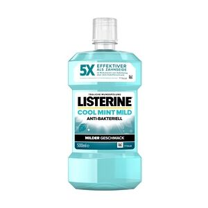 Listerine Cool Mint milder Geschmack Mundspülung Mundspülung & -wasser 0.5 l Damen