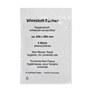 Vliestücher, 200x300mm, 5 Stück