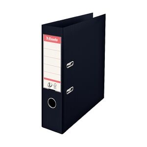 Esselte Binder Power N°1, Rücken 7,5 cm, schwarz, 5er-Pack