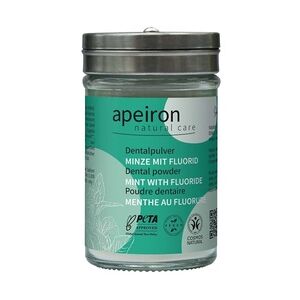 Apeiron Auromère - Dentalpulver Minze + Fluorid Zahnpasta 40 g