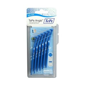 TEPE Angle Interdentalbürste 0,6mm blau 6 Stück