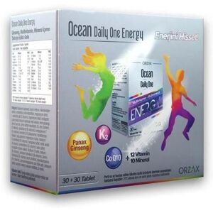 Atabayhealthandbeauty Ocean Daily One Energy 30 Tablette - Kaufen Sie 1 Und Erhalten Sie 1 Gratis