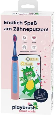 Playbrush GmbH Playbrush Smart Sonic Ersazubürstenkopf, pink 1 St Zahnbürste