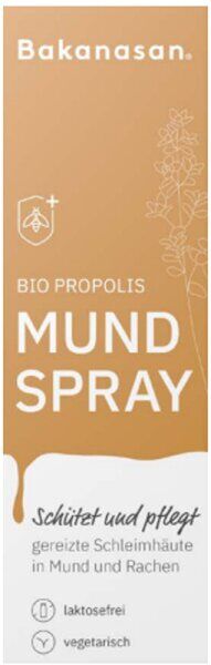 Bakanasan Aagaard Propolis Mundspray 15 ml Mundspülung