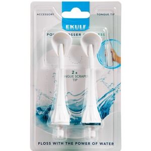 Ekulf PowerFlosser Tungeskraber 2 stk - Øvrige tandpleje produkter