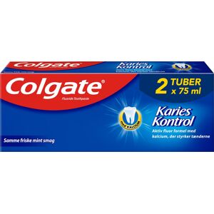 Colgate Tandpasta   Karies Kontrol   2x75 Ml