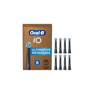 Oral-B iO Series Ultimate Clean Tandbørstehoveder - Sort - 8-pak