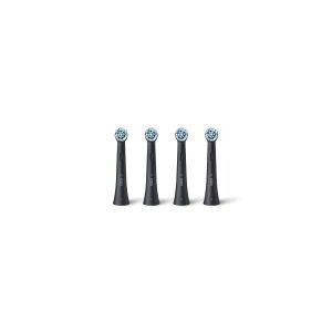 Oral-B iO Ultimate Clean Black replacement brushes, black, 4 pcs