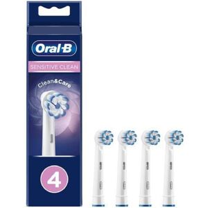 Oral-B Sensitive Clear&care; Børstehoveder - 4 Stk
