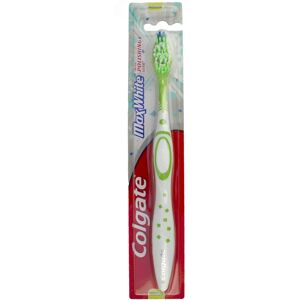 Colgate MaxWhite Tandbørste - Medium - Grøn