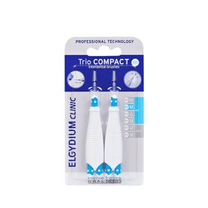 Elgydium Clinic Trio Limpiador Compacto Espacios Estrechos x2