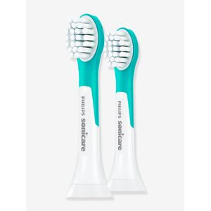 PHILIPS AVENT Pack de 2 cabezales compactos (a partir de 3 años) para cepillo de dientes infantil y eléctrico - PHILIPS Sonicare for Kids azul