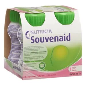 Souvenaid Sabor Fresa 4 Uds 125 ml Fresa